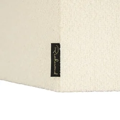 Lampenkap Soho Bouclé kleur Wit - Loft24.nl