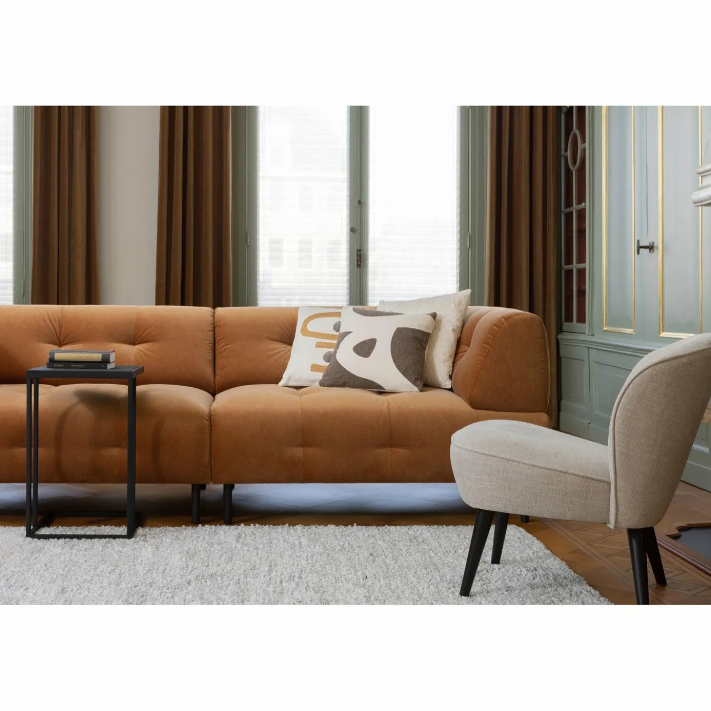 Laptoptafel Febe Zwart - Loft24.nl