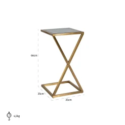 Laptoptafel Paramount - Goud - Loft24.nl