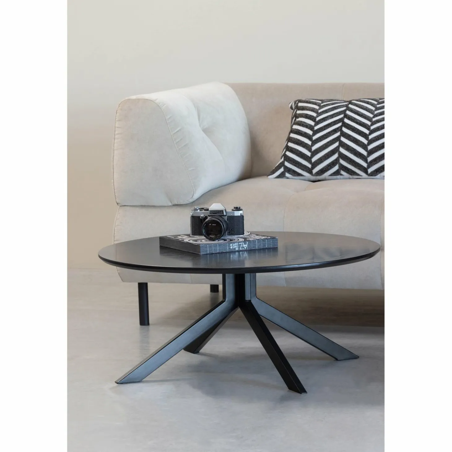 Lloyd hoekbank rechts gewassen fluweel sea salt - Loft24.nl