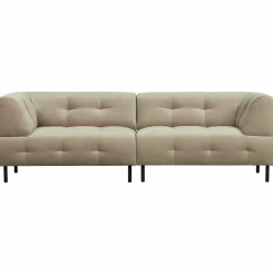 Lloyd 4-zits bank gewassen fluweel sea salt - Loft24.nl