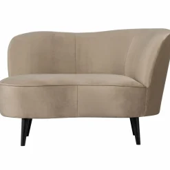 Lounge Fauteuil Sara - Khaki (rechts) - Loft24.nl