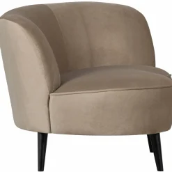 Lounge Fauteuil Sara - Khaki (rechts) - Loft24.nl