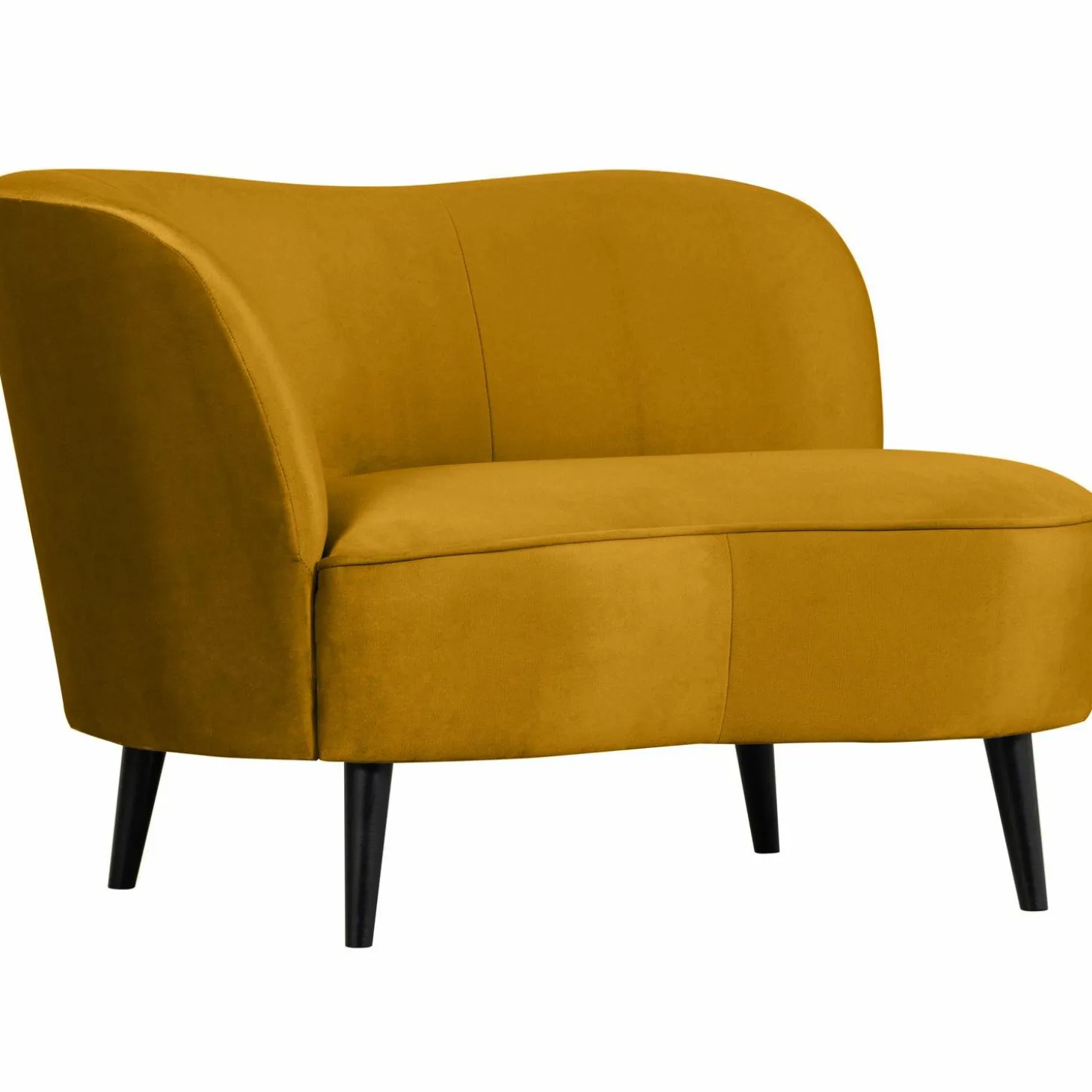 Lounge Fauteuil Sara - Oker (links) - Loft24.nl