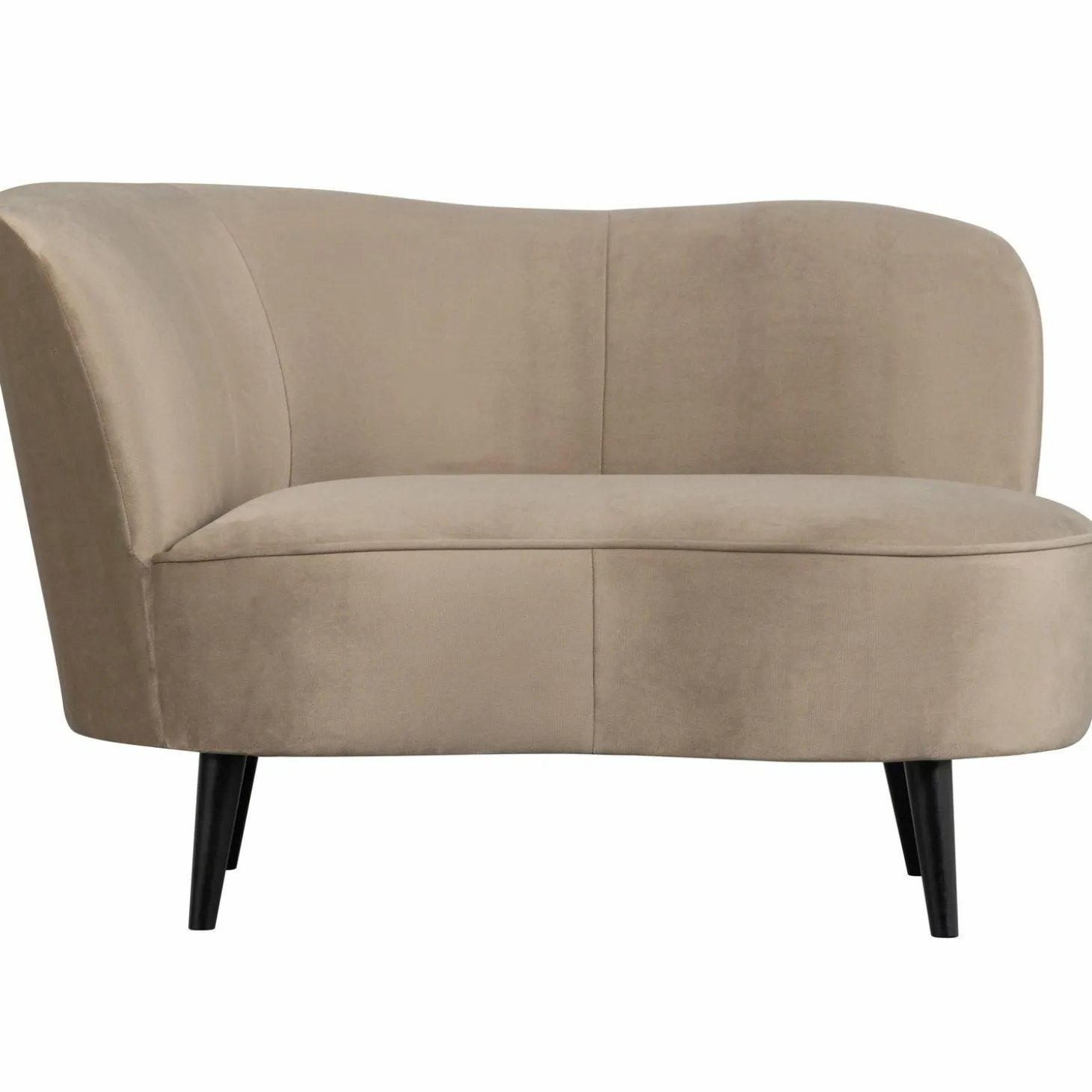 Lounge Fauteuil Sara - Oker (links) - Loft24.nl