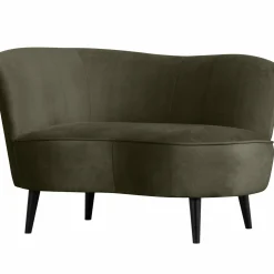 Lounge Fauteuil Sara - Warm Groen (links) - Loft24.nl