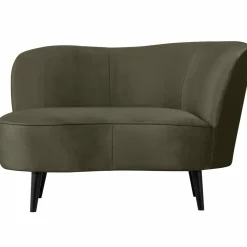 Lounge Fauteuil Sara - Warm Groen (rechts) - Loft24.nl