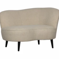 Lounge Fauteuil Sara Teddy - Off White (rechts) - Loft24.nl