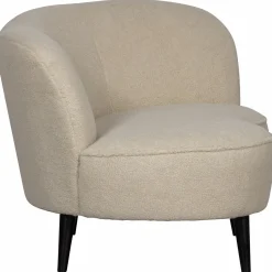 Lounge Fauteuil Sara Teddy - Off White (rechts) - Loft24.nl