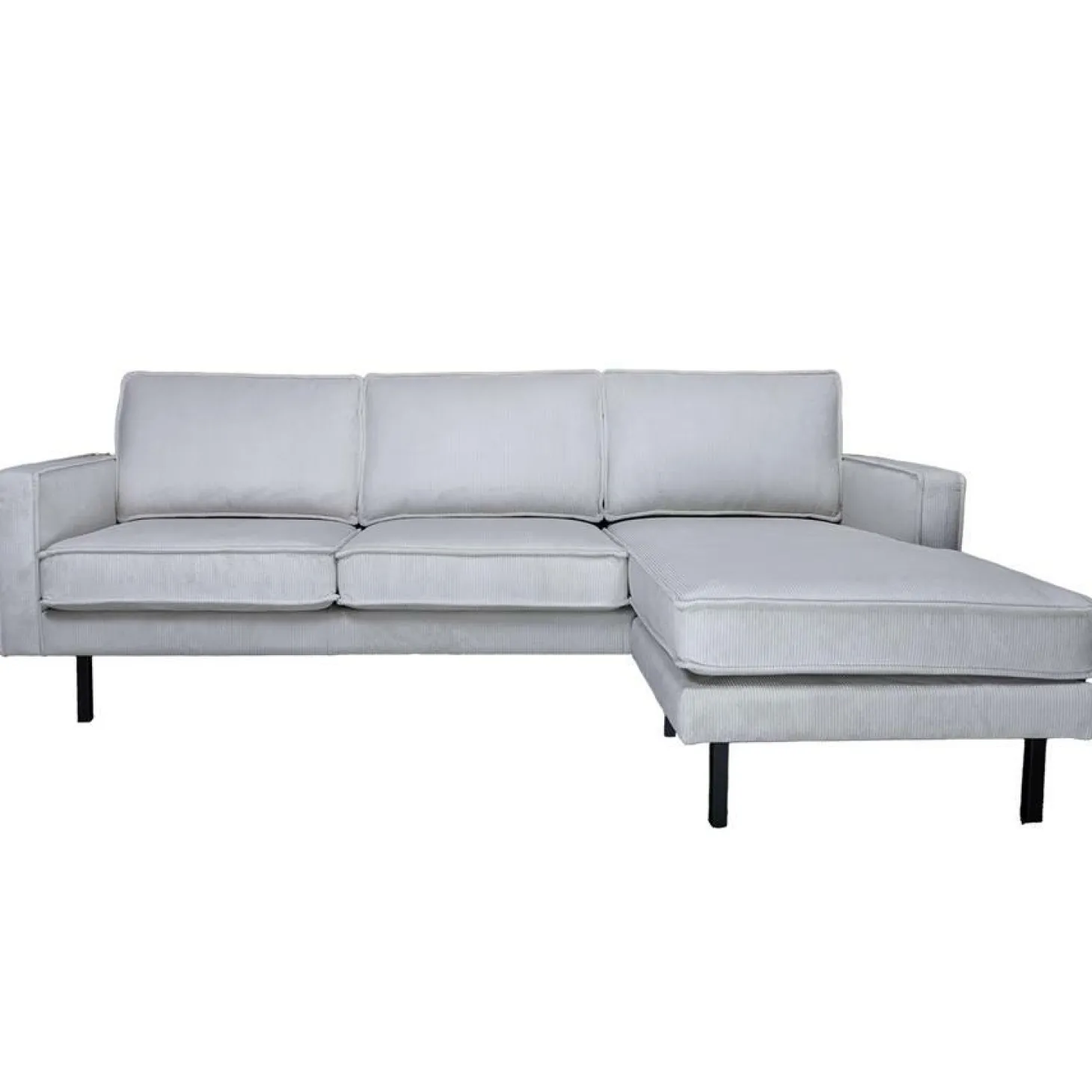 Loungebank Derby Rib Links/Rechts - Ivory - Loft24.nl