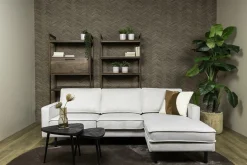 Loungebank Derby Rib Links/Rechts - Ivory - Loft24.nl