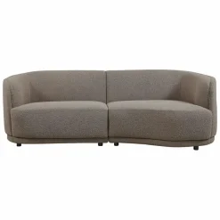 Loungebank Leicester Bouclé - Taupe - Loft24.nl