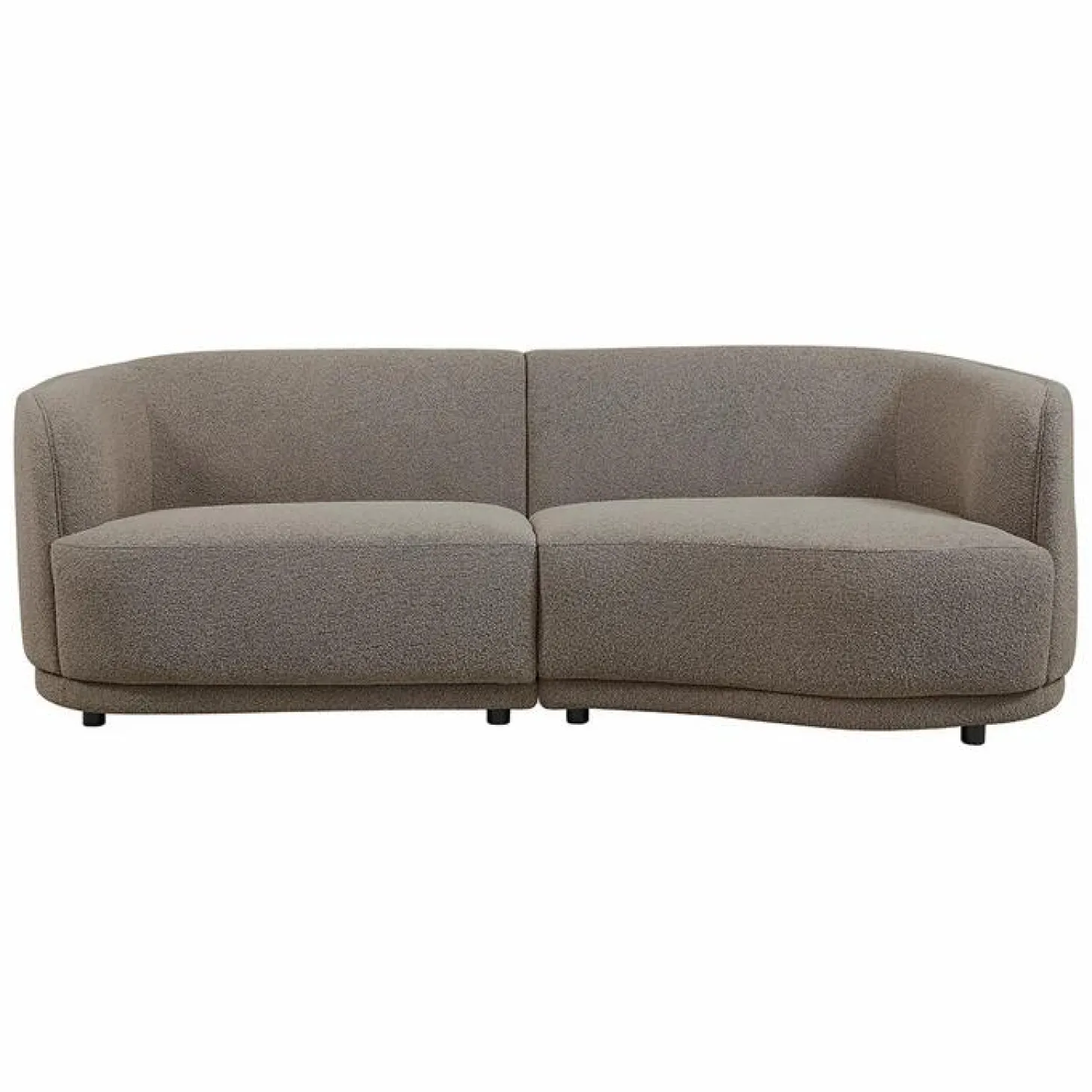 Loungebank Leicester Bouclé - Taupe - Loft24.nl
