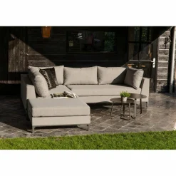 Loungebank Sicilië - Taupe (Links) - Loft24.nl