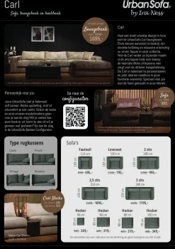 Modulaire Bank Carl - zelf samenstellen - Loft24.nl