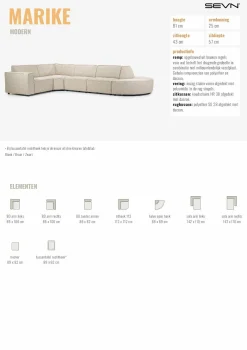 Modulaire Bank Marike zelf samenstellen - Loft24.nl