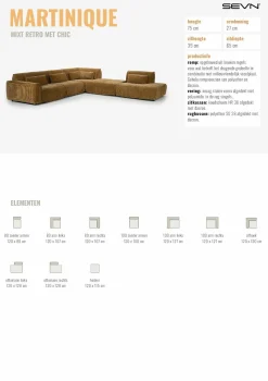 Modulaire Bank Martinique zelf samenstellen - Loft24.nl