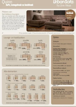 Modulaire Bank Quinn - zelf samenstellen - Loft24.nl