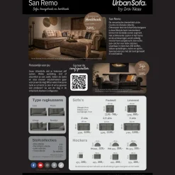 Modulaire Bank San Remo - zelf samenstellen - Loft24.nl