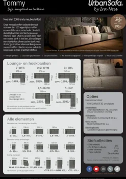 Modulaire Bank Tommy - zelf samenstellen - Loft24.nl