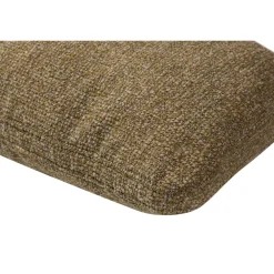 Mojo kussen bouclé geel/bruin melange - Loft24.nl