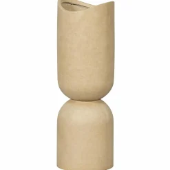 Mosi vaas/plantenpot fiber clay beige 75xØ25cm - Loft24.nl