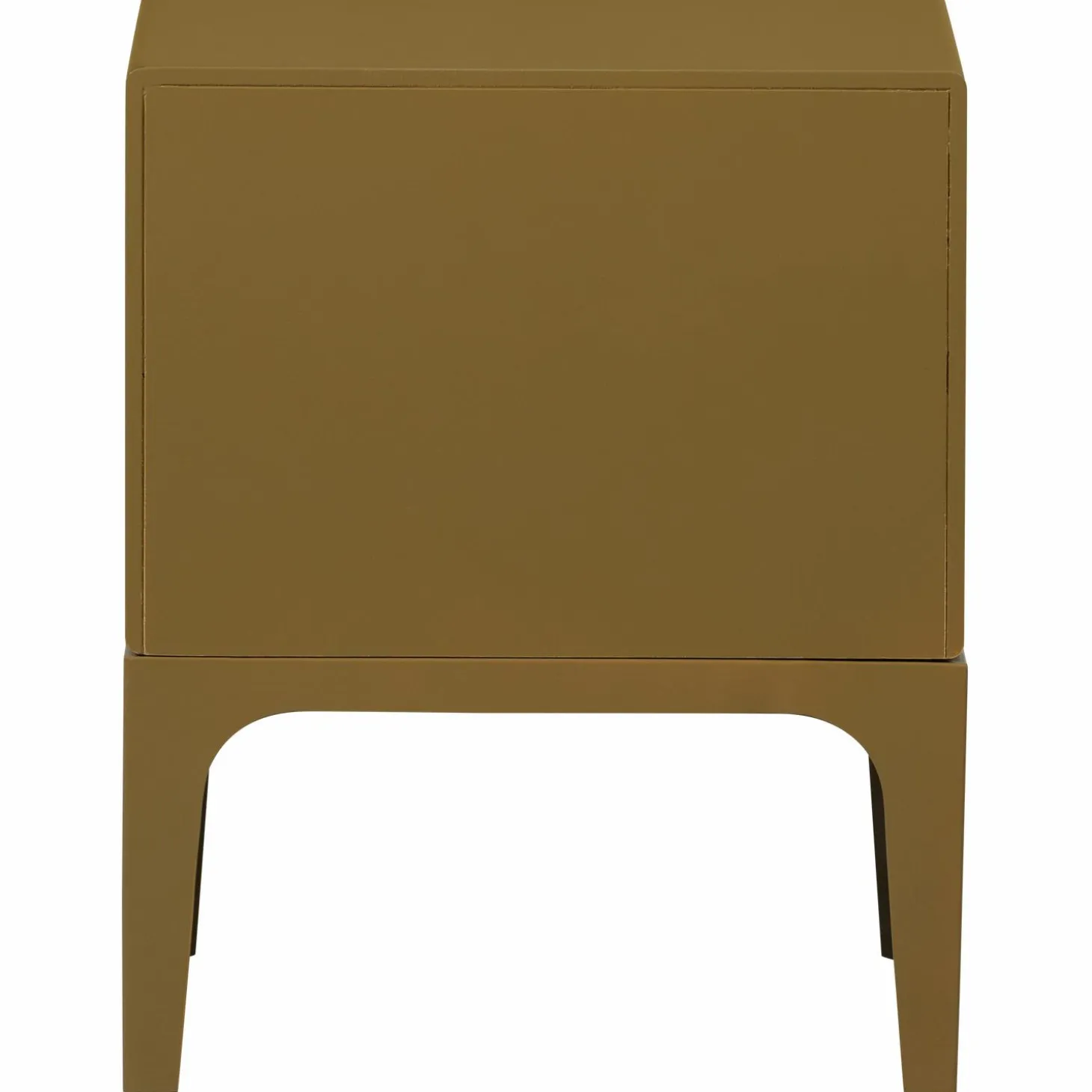 Nachtkastje Merge Met 2 lades, kleur Honing Geel - Loft24.nl