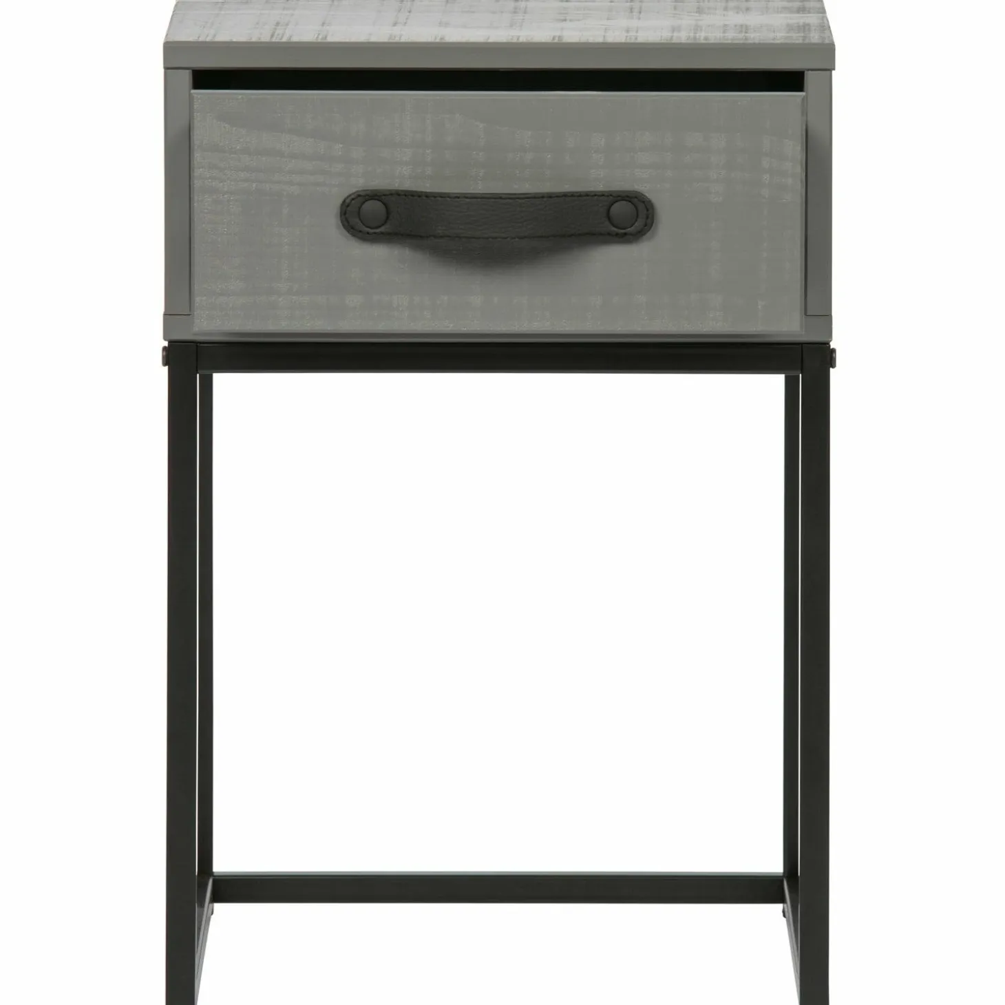 Nachtkastje Morris met 1 lade, kleur Leem - Loft24.nl