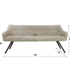 Nachtkastje Niche Acaciahout - Naturel - Loft24.nl