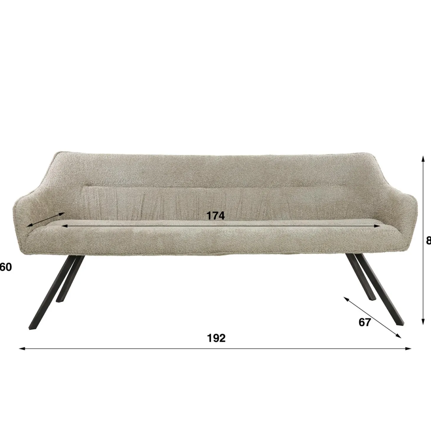 Nachtkastje Niche Acaciahout - Naturel - Loft24.nl