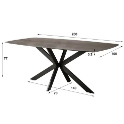 Nachtkastje Niche Acaciahout - Naturel - Loft24.nl