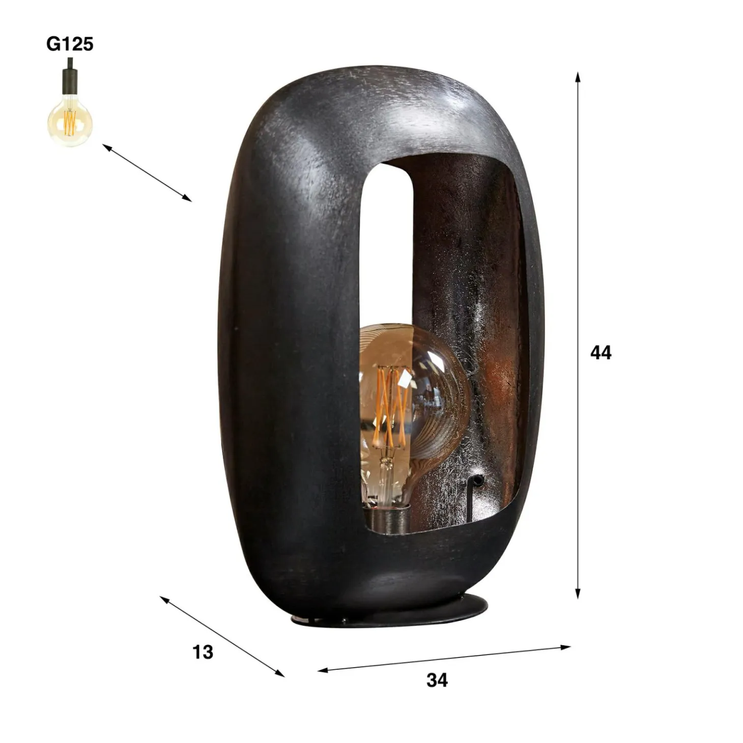 Nachtkastje Niche Acaciahout - Naturel - Loft24.nl