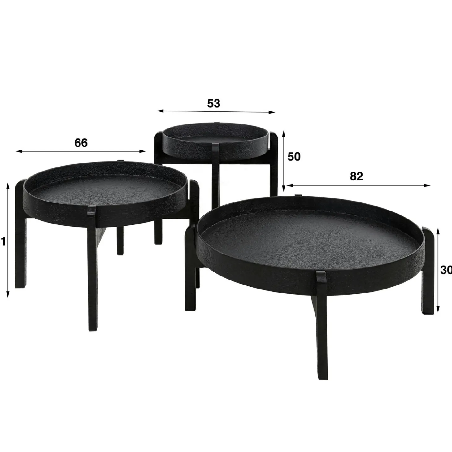 Nachtkastje Niche Acaciahout - Naturel - Loft24.nl