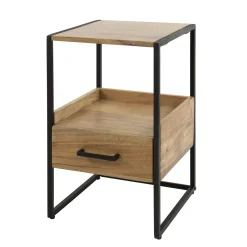 Nachtkastje Niche Acaciahout - Naturel - Loft24.nl