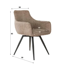 Nachtkastje Niche Acaciahout - Naturel - Loft24.nl