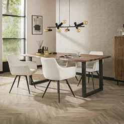 Nachtkastje Niche Acaciahout - Naturel - Loft24.nl