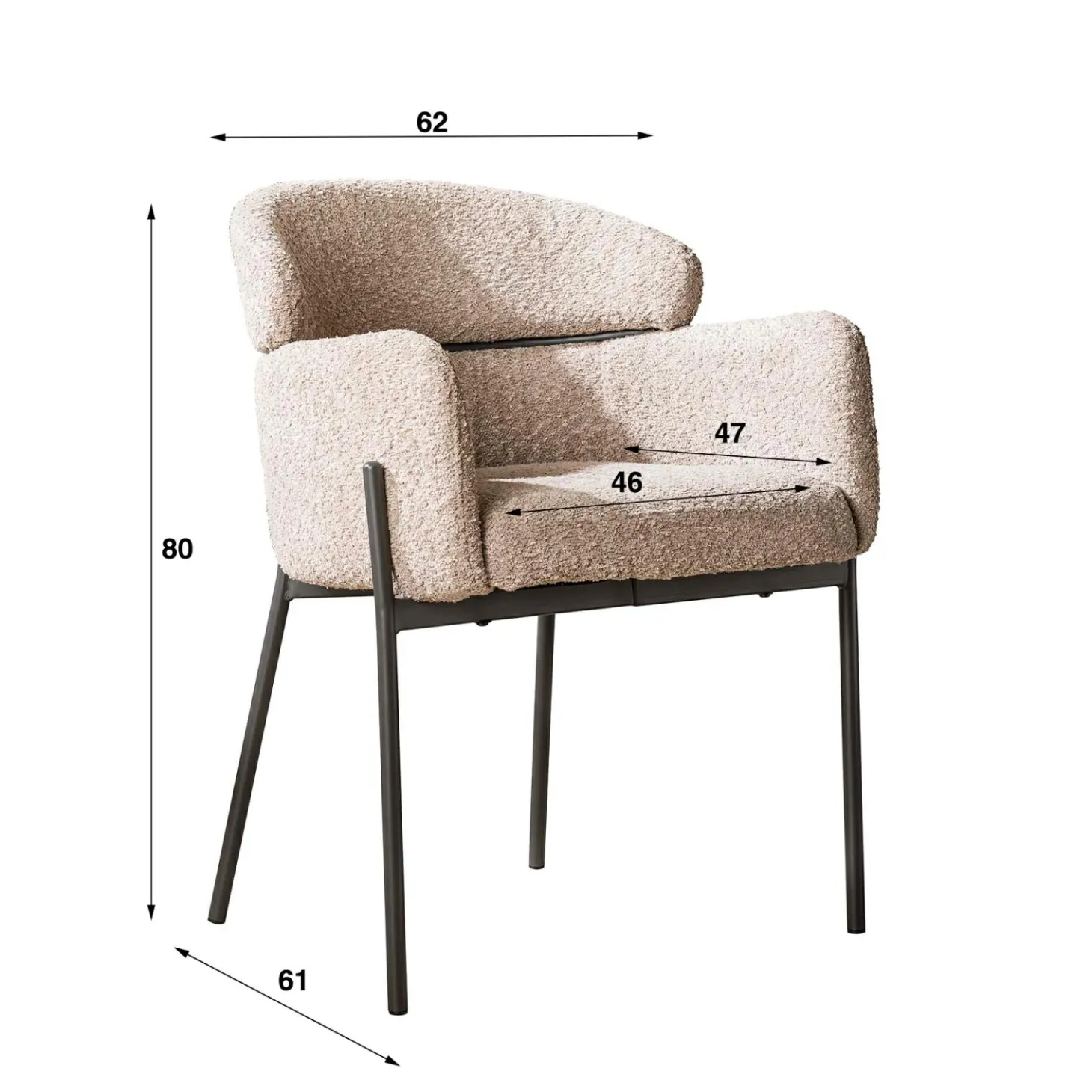 Nachtkastje Niche Acaciahout - Naturel - Loft24.nl