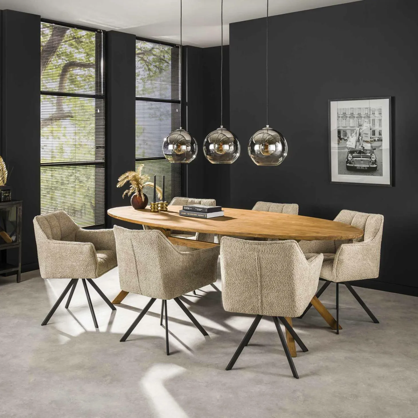 Nachtkastje Niche Acaciahout - Naturel - Loft24.nl