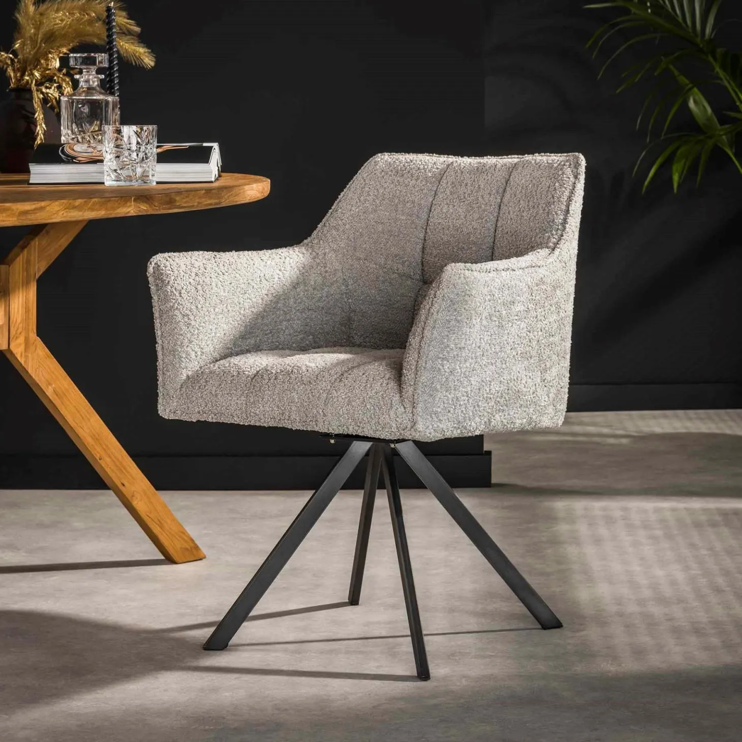 Nachtkastje Niche Acaciahout - Naturel - Loft24.nl