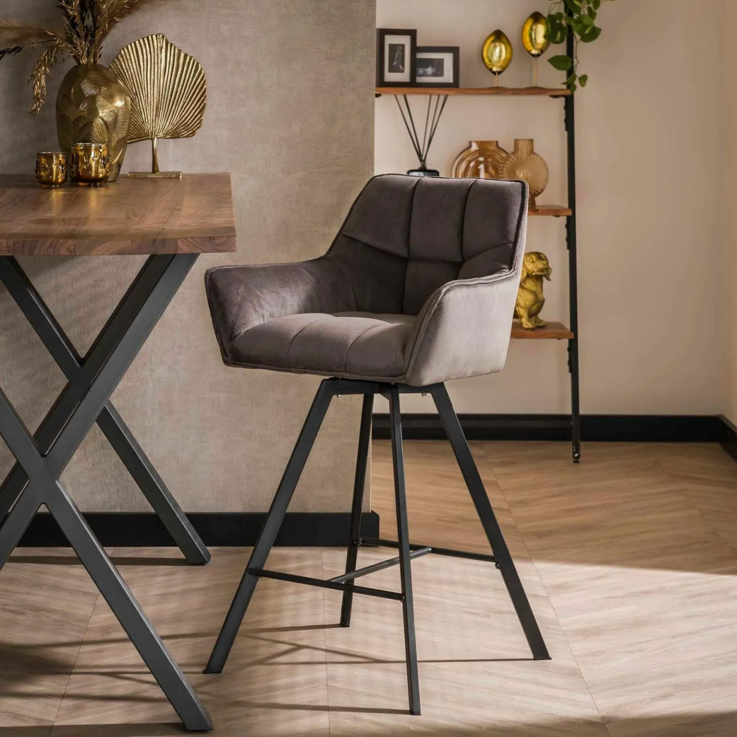 Nachtkastje Niche Acaciahout - Naturel - Loft24.nl