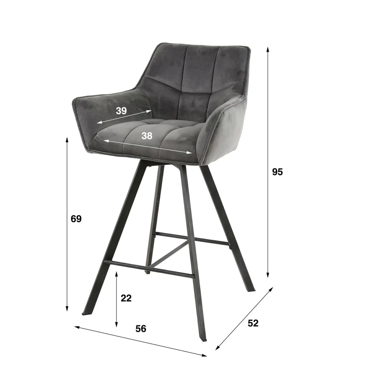 Nachtkastje Niche Acaciahout - Naturel - Loft24.nl