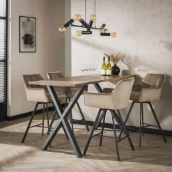 Nachtkastje Niche Acaciahout - Naturel - Loft24.nl