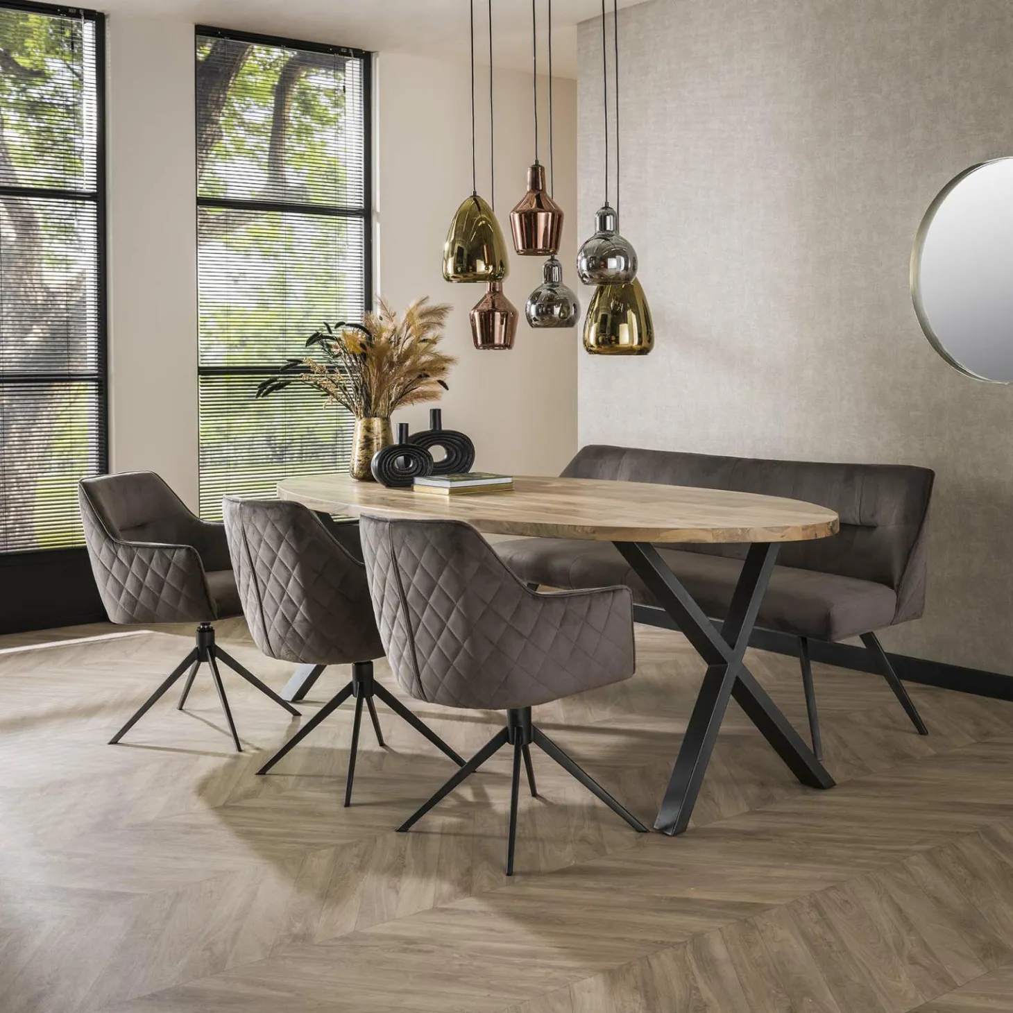 Nachtkastje Niche Acaciahout - Naturel - Loft24.nl