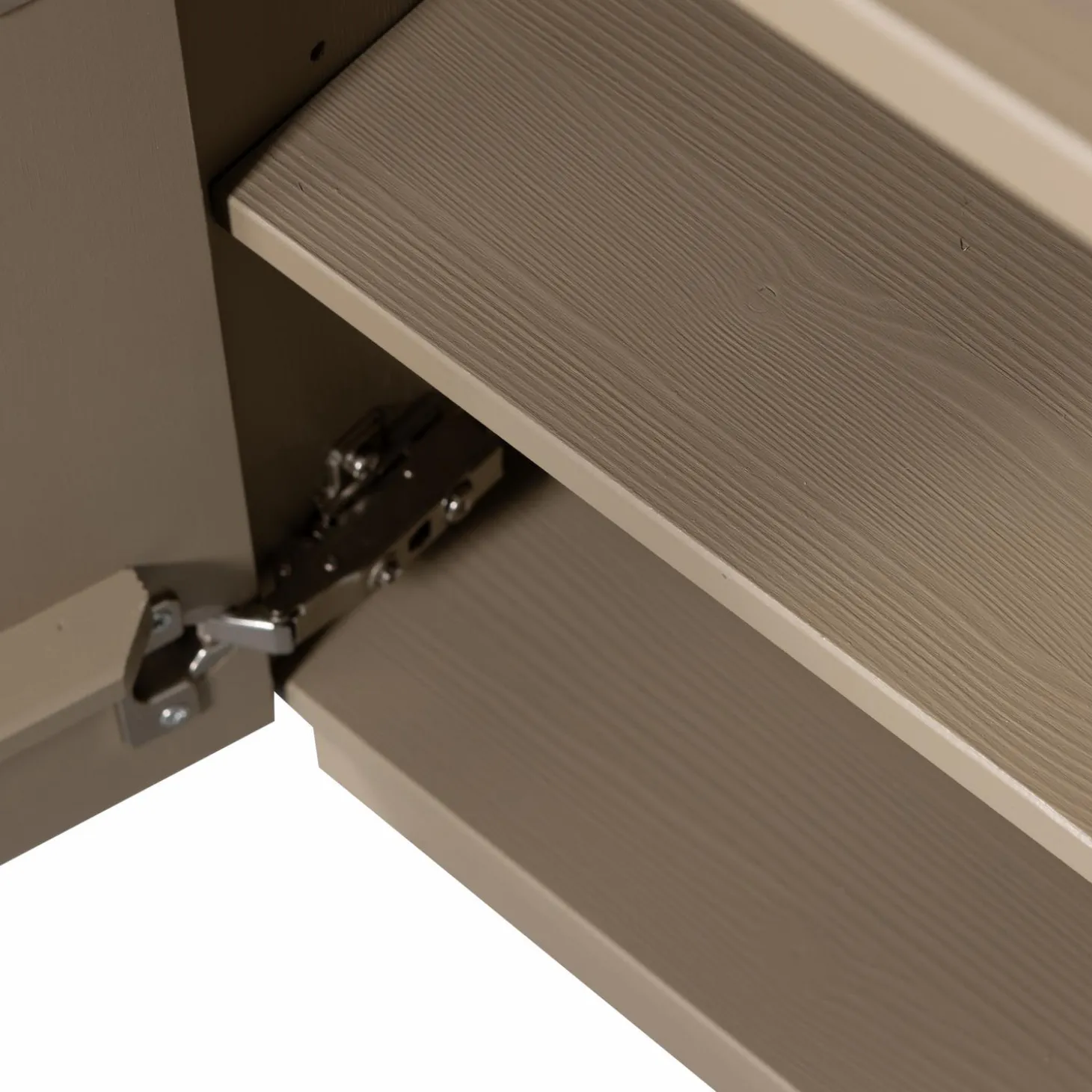 Nachtkastje Teo Grenenhout, kleur Mud - Loft24.nl