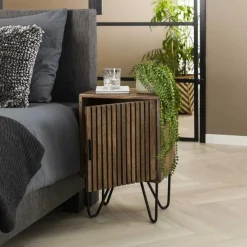 Nachtkastje Tweak Mangohout Set van 2 stuks - Loft24.nl