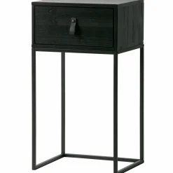 Nachtkastje Zola kleur Zwart - Loft24.nl
