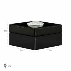 Opbergdoos Lune kleur Zwart - Loft24.nl