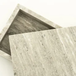 Opbergdoos Shari Marmer - 30 cm - Loft24.nl