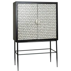 Opbergkast Brendola Bone inlay 150 x 100 cm - Loft24.nl