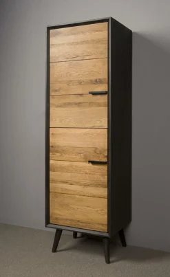 Opbergkast Bresso Eiken174 x 55 cm (links) - Loft24.nl